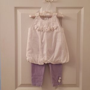 Girls 12 month Summer Sleeveless Outfit